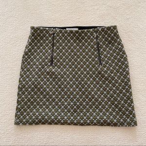 GREEN GREY SOFT MINI SKIRT SIZE SMALL